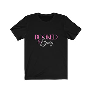 Booked & Busy Unisex Jersey S/S Tee