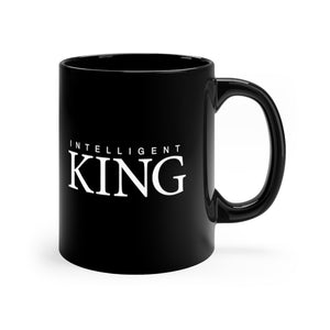 Intelligent King Black mug 11oz